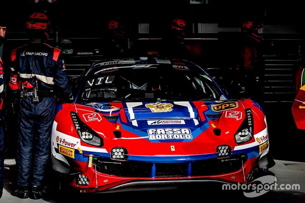 #72 SMP Racing Ferrari 488 GT3: Toni Vilander, Antonio Fuoco, Sergey Sirotkin