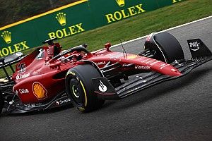 VIDEO: Charles Leclerc van de baan in derde training GP België