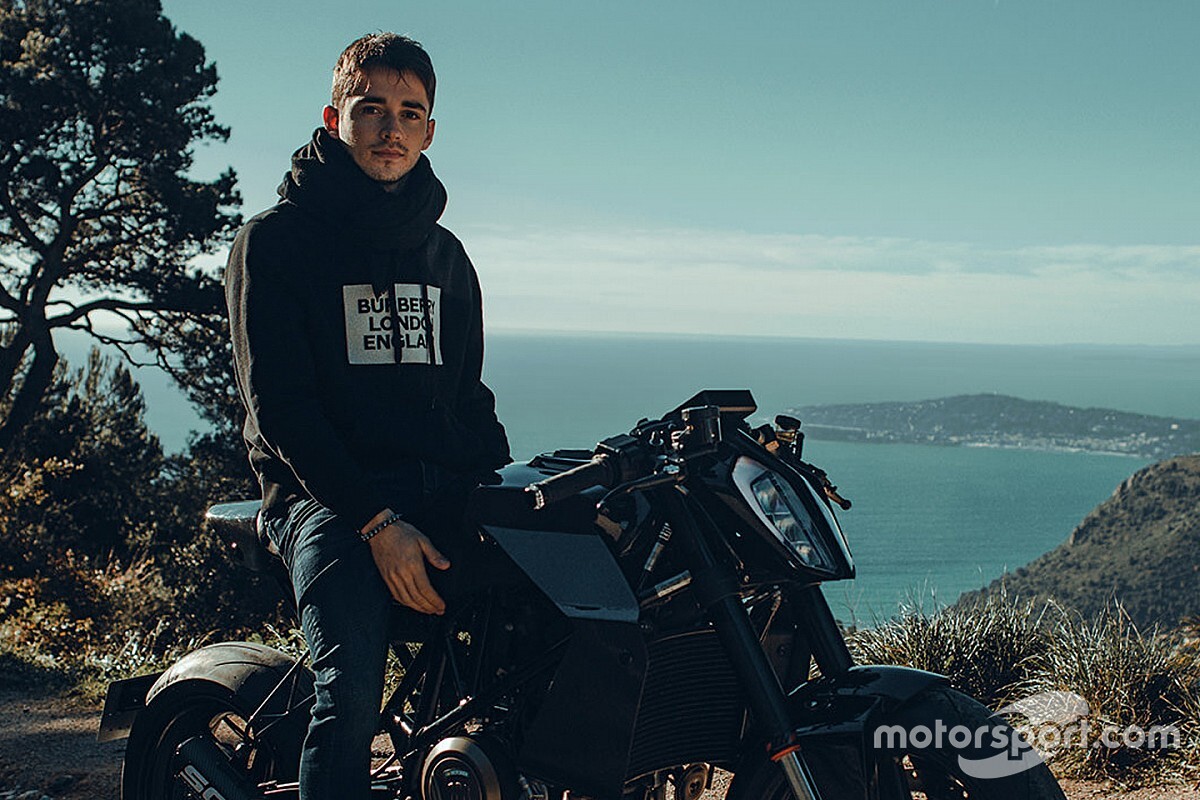 Leclerc "consulente" moto Bad Winner per la Apex 2.0