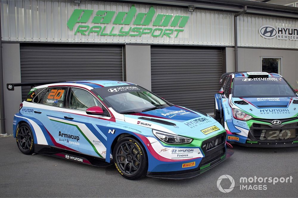 Paddon Rallysport Group Hyundai i30 TCR and Hyundai i20 AP4