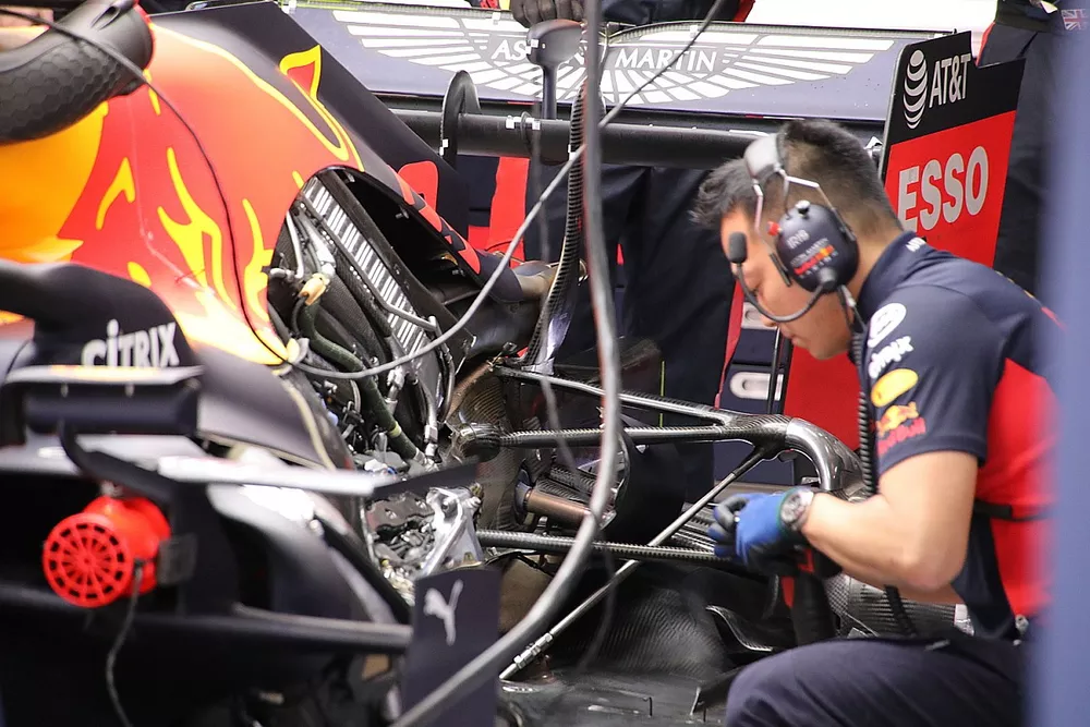 Motor del Red Bull Racing RB16