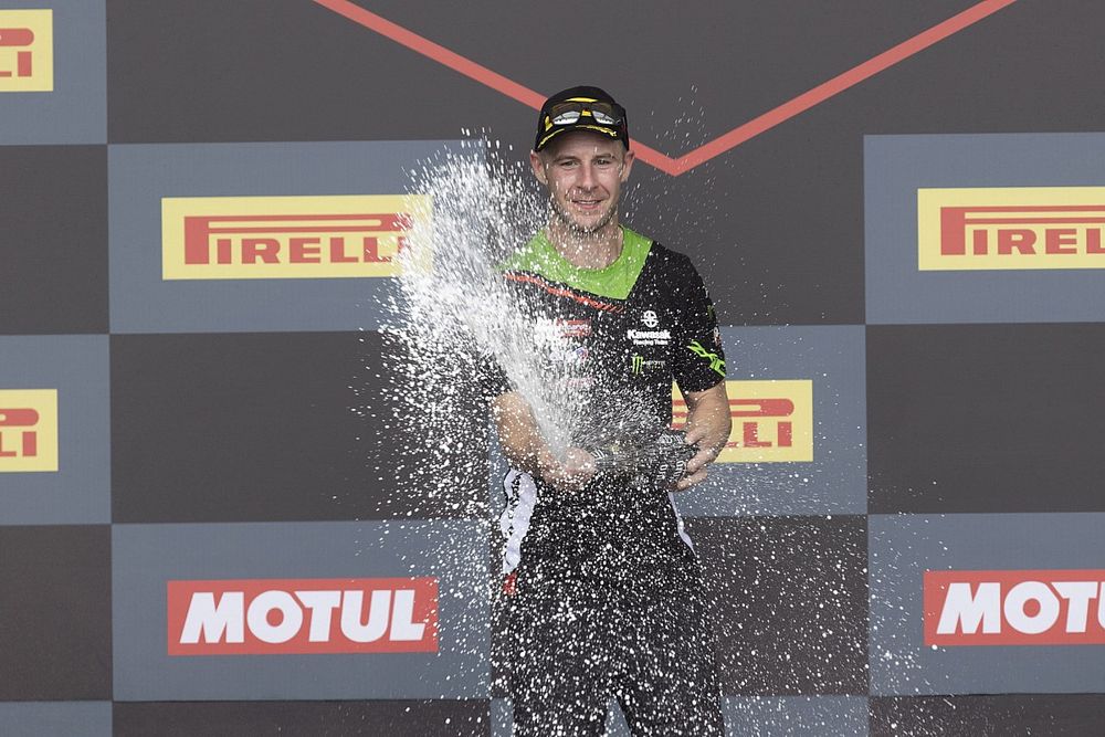 Menangi Race 2 WSBK Indonesia, Jonathan Rea Langsung Ganti Nomor
