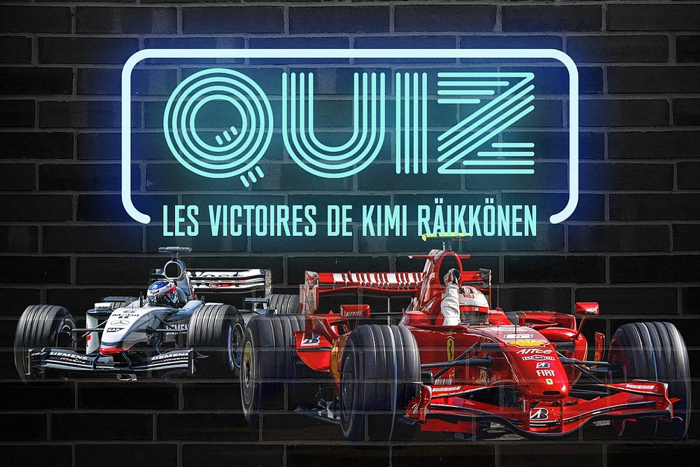 Quiz - Toutes les victoires de Kimi Räikkönen en F1