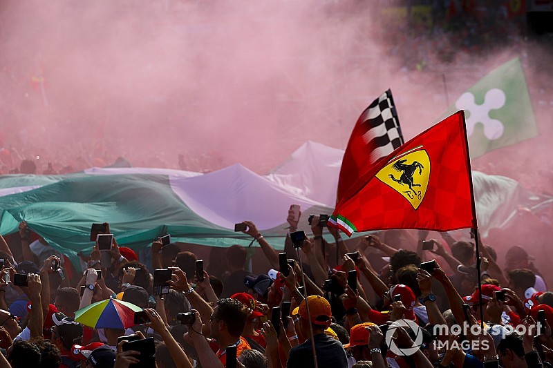 Las mejores fotos del emocionante GP de Italia