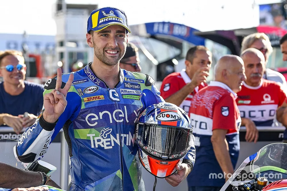 Race winner Matteo Ferrari, Gresini Racing 