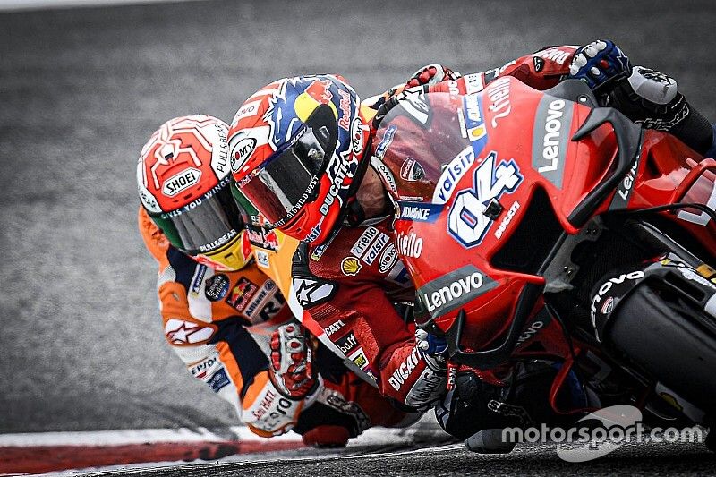 Andrea Dovizioso, Ducati Team, Marc Marquez, Repsol Honda Team