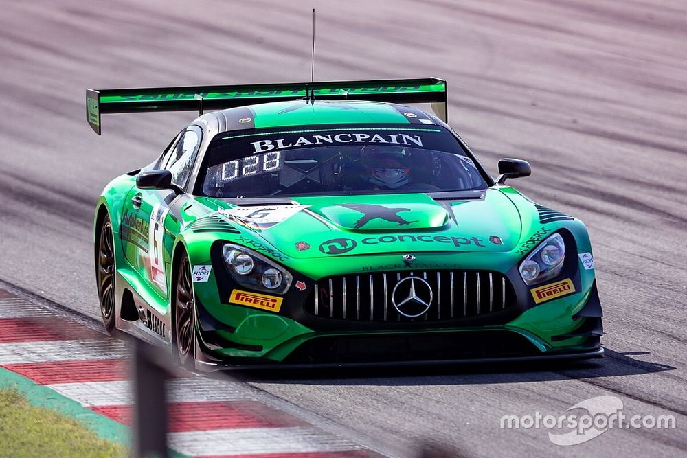 #6 Black Falcon Mercedes-AMG GT3: Hubert Haupt, Patrick Assenheimer, Davide Fumanelli