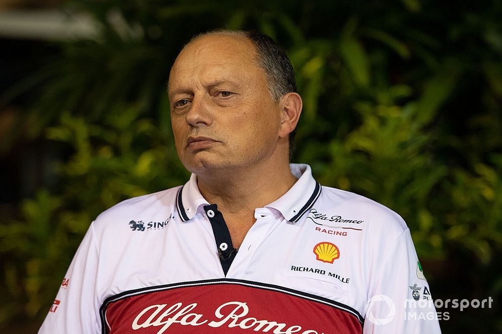 Frederic Vasseur, teambaas Alfa Romeo Racing 