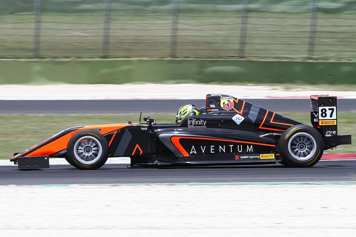 Formula 4: Bearman svetta nelle libere di Vallelunga