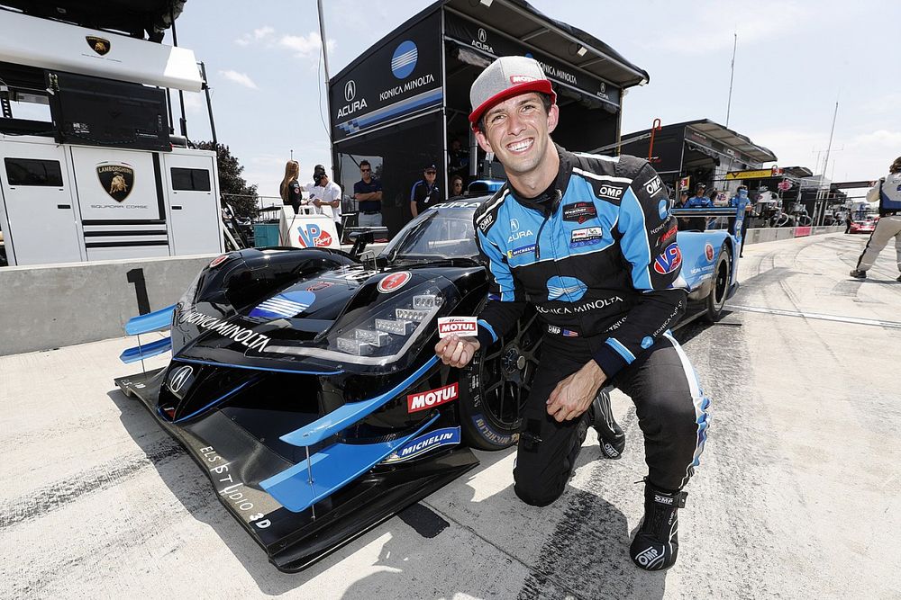 Ganador de la pole #10 Wayne Taylor Racing Acura ARX-05 Acura DPi: Ricky Taylor