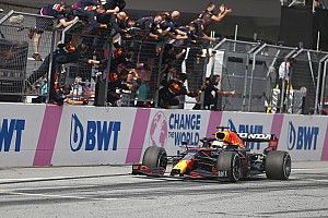 F1オーストリアGP決勝:フェルスタッペンが制圧! レッドブル・ホンダが5連勝、角田はペナルティに泣き12位