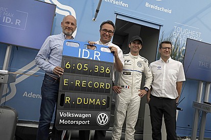 Volkswagen zmiażdżył elektryczny rekord Nordschleife