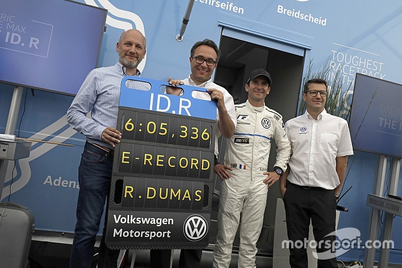 Volkswagen zmiażdżył elektryczny rekord Nordschleife