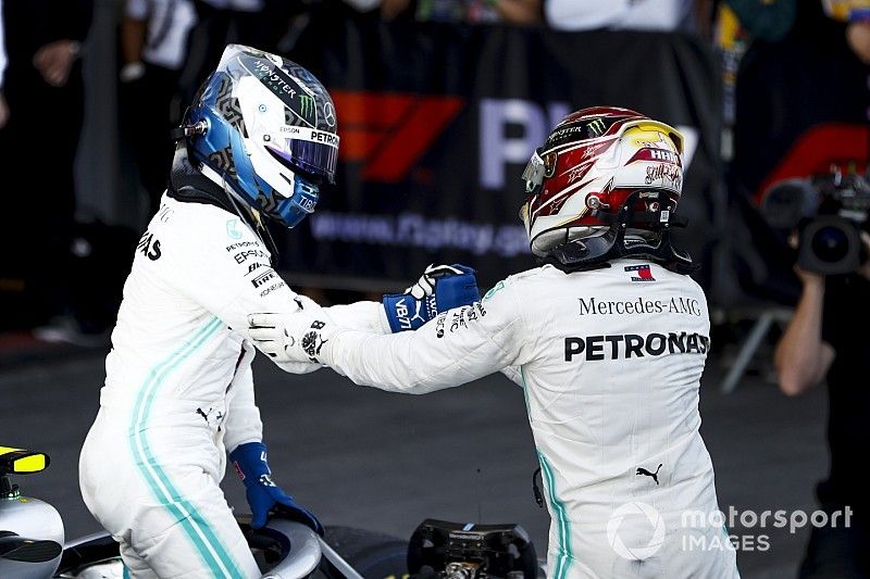Bottas admite presión de Hamilton, pero "todo estaba bajo control"