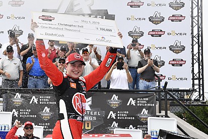 Christopher Bell takes Dover Xfinity win and $100,000 bonus