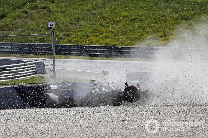 Bottas: Lubię tory, które nie wybaczają błędów