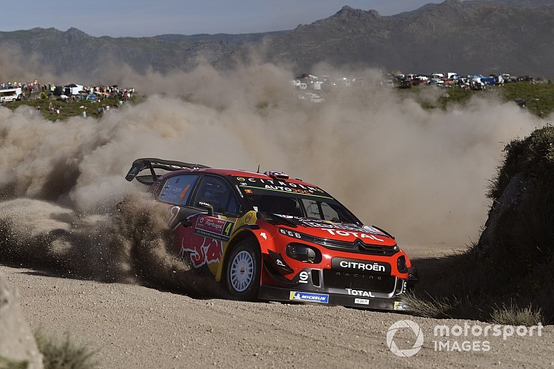 Lappi uszkodził zawieszenie, Loeb zadebiutował na Fafe