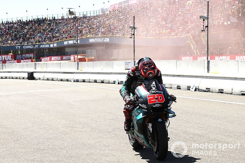 Fotogallery MotoGP: la terza pole di Fabio Quartararo nelle qualifiche di Assen