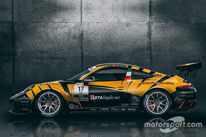 Carrera Cup Italia, nuovo look per la 911 di Fulgenzi-Tsunami da Imola