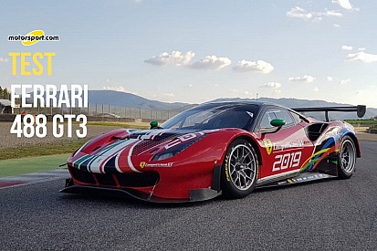 Test Ferrari 488 GT3: il segreto sta nello sfruttare gli oltre 500 cv con l'effetto suolo