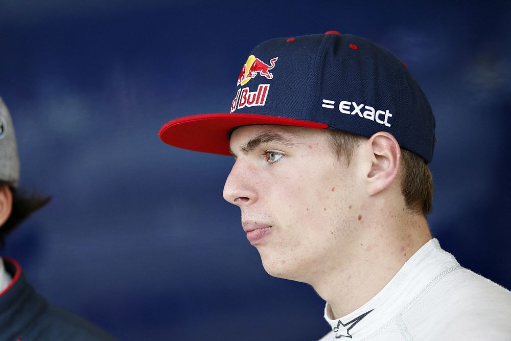 Max Verstappen, Toro Rosso, e Carlos Sainz Jr., Toro Rosso