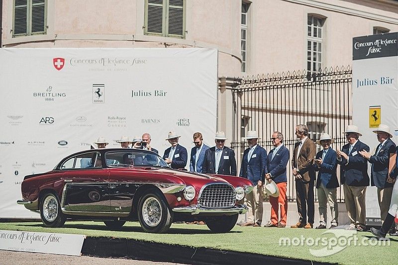 Une Ferrari 250 GT Europa 1953 by Vignale grande gagnante du Concours d'Elégance Suisse