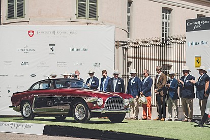 Une Ferrari 250 GT Europa 1953 by Vignale grande gagnante du Concours d'Elégance Suisse