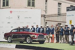 Une Ferrari 250 GT Europa 1953 by Vignale grande gagnante du Concours d'Elégance Suisse