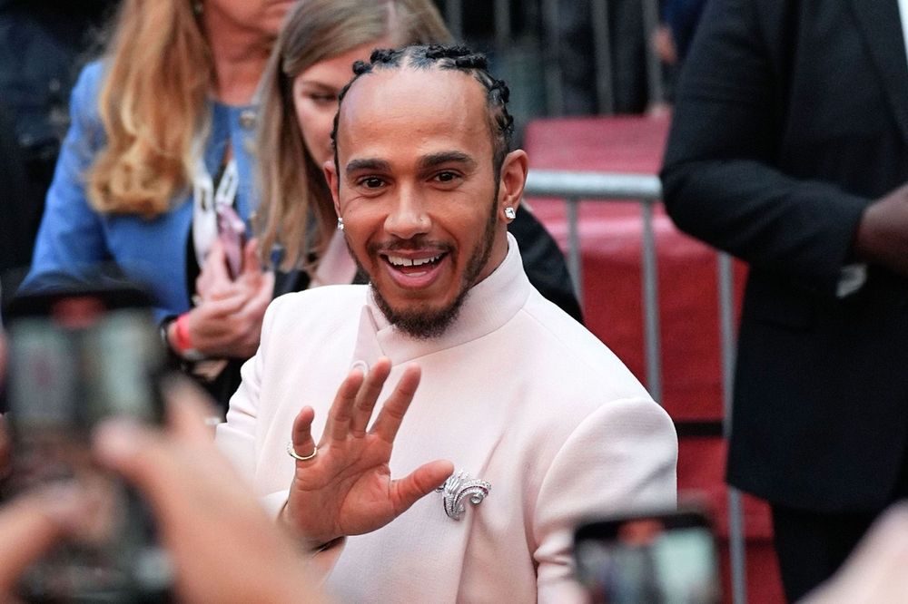 Hamilton reveals why he "jumped" at the chance to make Apple's "F1" movie  happen
