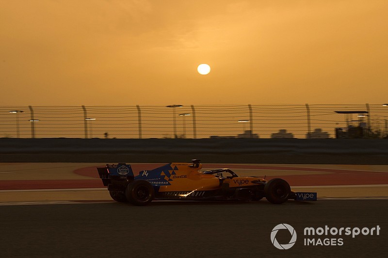 Las fotos del test de la F1 en Bahrein