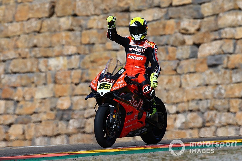 Fotogallery SBK: anche Aragon è rossa Ducati con Bautista