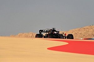 Tes Bahrain: Grosjean memimpin sebelum hujan