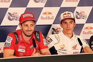 Dovizioso over Marquez: “Hij heeft niet alles onder controle”