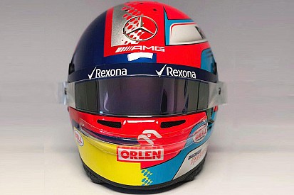 Per il GP di F1 numero 1000 Russell omaggia Montoya con un casco celebrativo