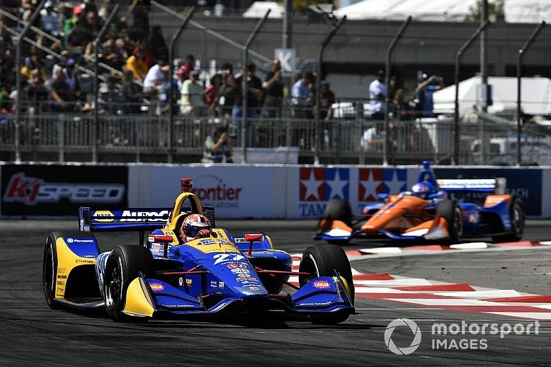 Long Beach IndyCar: Rossi edges Rahal, Dixon in third practice