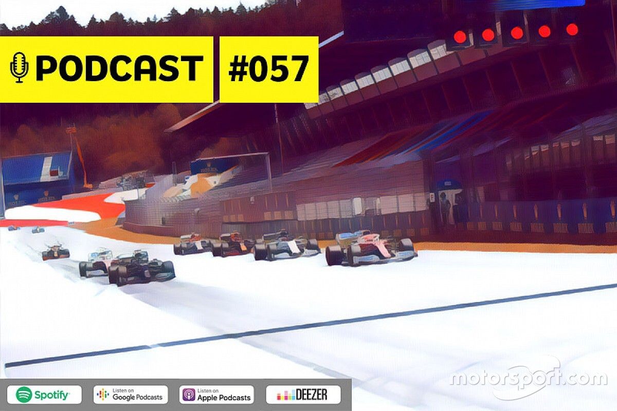 Podcast #057 - Bastidores do início da F1 na Áustria e participação de Felipe Drugovich