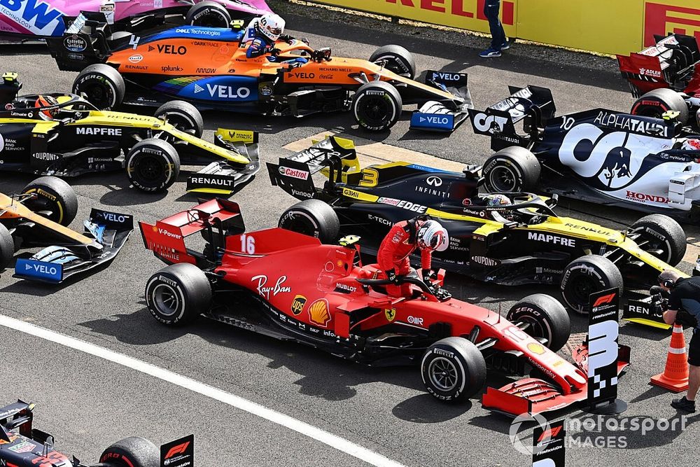 3. Charles Leclerc, Ferrari SF1000, Parc Ferme