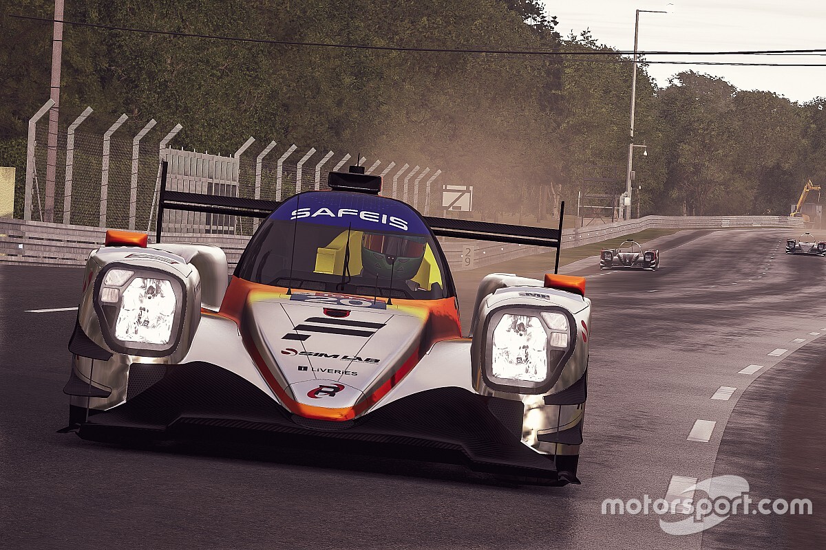 Livery van Verstappen voor de virtuele 24 uur van Le Mans