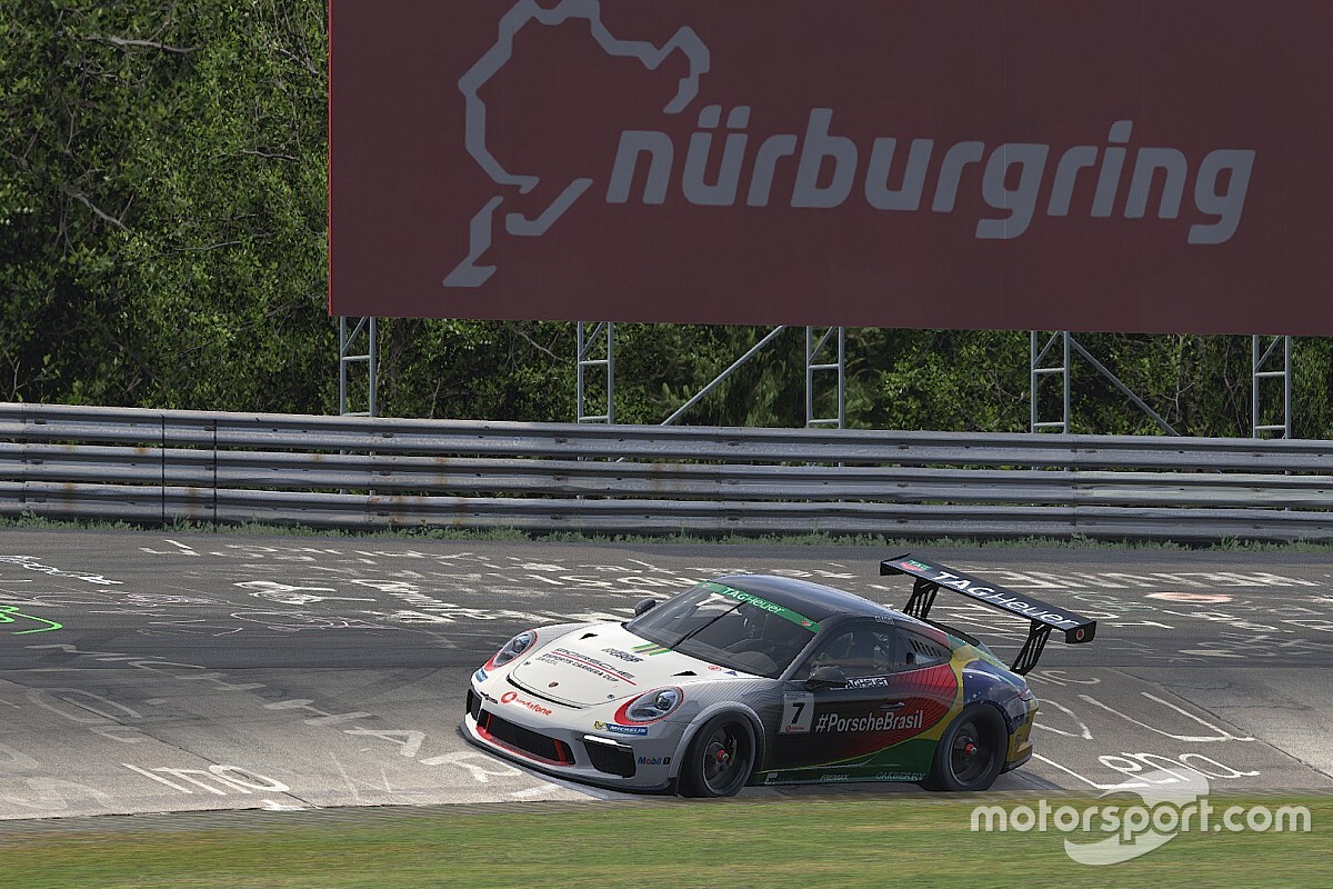 Giassi encara Nurburgring Nordschleife pela Porsche TAG Heuer Esports Supercup