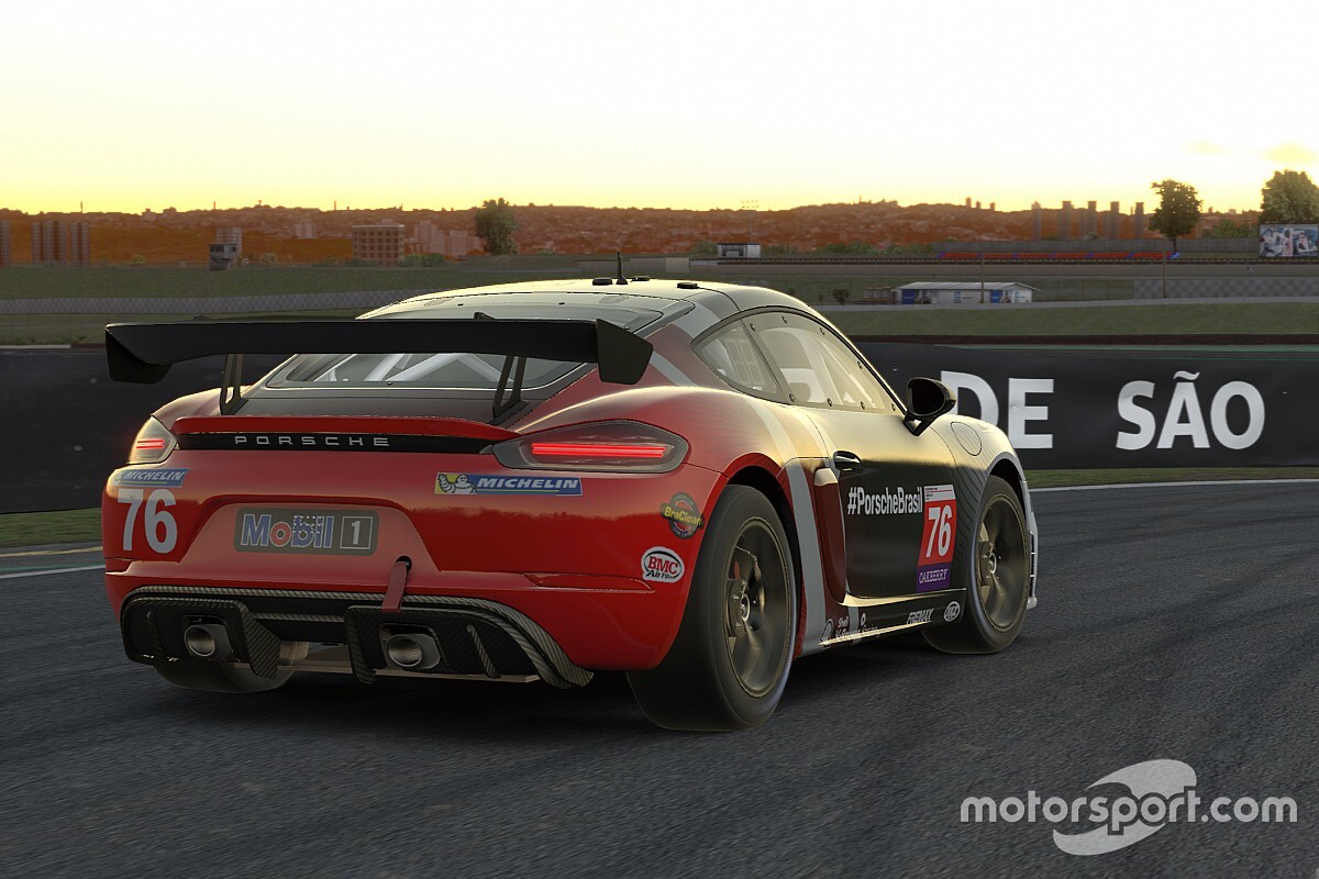 Chegou a hora dos GT4: Porsche Esports Sprint Challenge corre nesta quarta em Interlagos