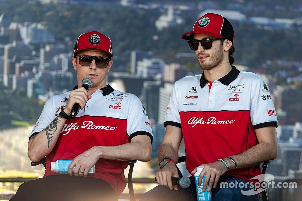 Giovinazzi: "Il problema per me è avere Kimi come paragone"