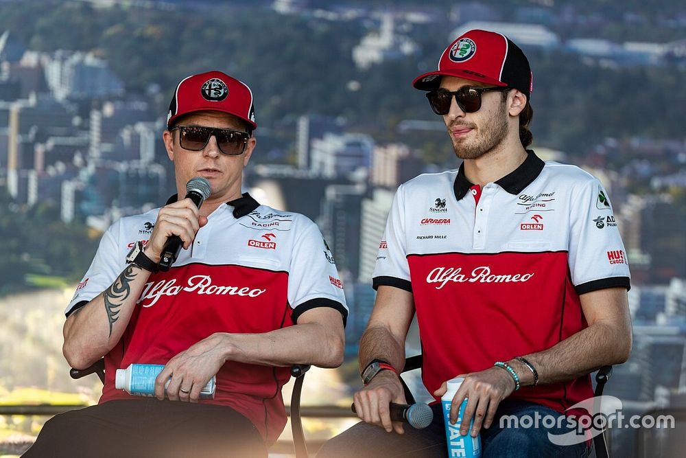 Kimi Raikkonen & Antonio Giovinazzi, Alfa Romeo