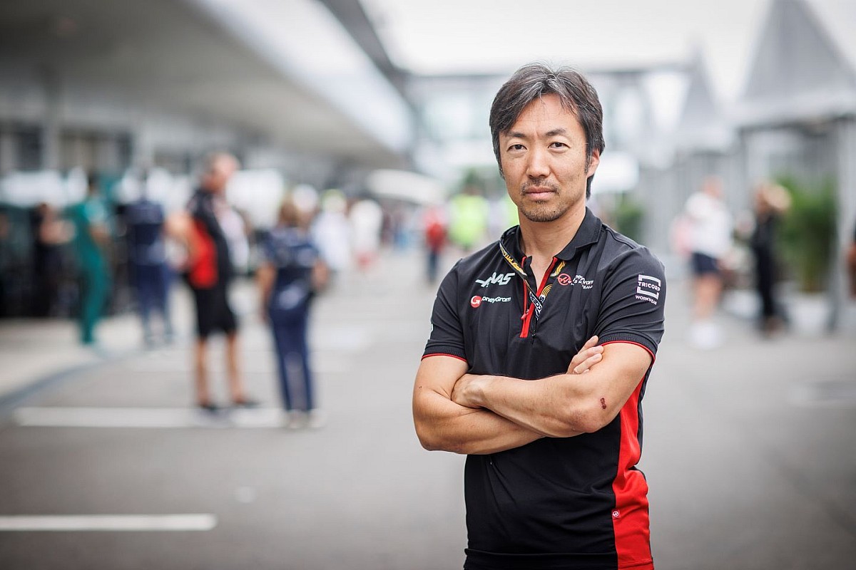 F1 非売品 ハース ポストカード 小松礼雄 F1 非売品 ハース ポストカード 小松礼雄 ayao-komatsu-team
