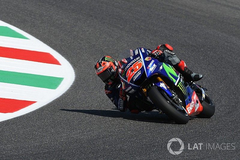 MotoGP Italia: Vinales tercepat saat warm-up, Rossi ketujuh