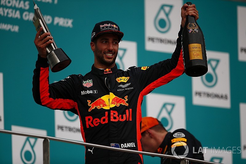 Red Bull acepta no estar preparado si se va Ricciardo en 2019