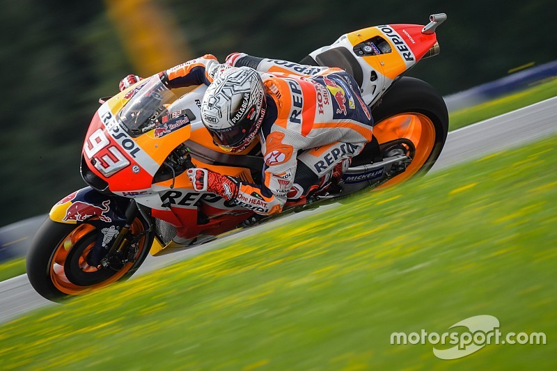 Red Bull Ring, Libere 4: Marquez si conferma. Iannone, motore K.O.