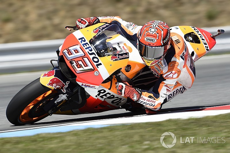 GALERI: Aksi pembalap MotoGP pada Sabtu
