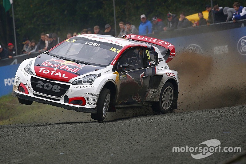Peugeot conferma l'impegno nel Mondiale Rallycross e rinnova Loeb