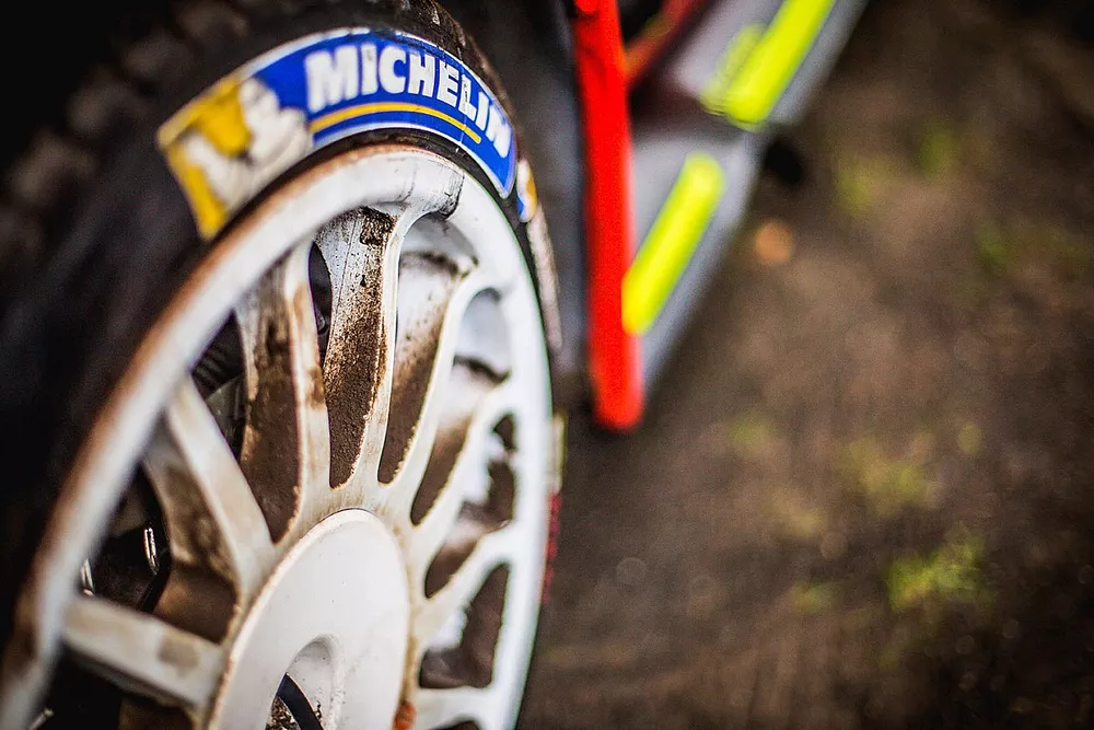 Un pneu Michelin