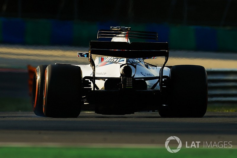 Test Hungaroring: la Williams prova il nuovo cambio in carbonio!